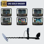 UIG GOLD DIGGER - metal detector - gold detector- اجهزة كشف الذهب - اجهزة كشف المعادن -